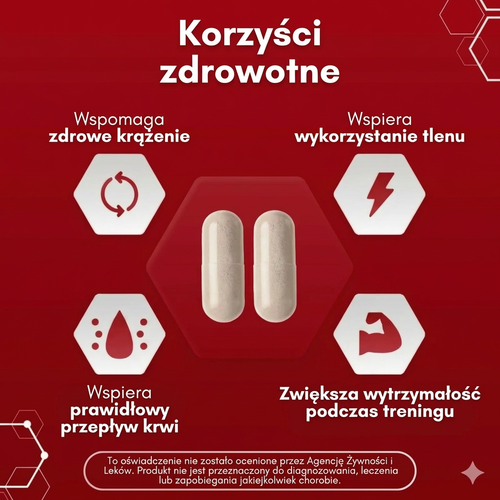 Booster Wydajności Tlenku Azotu